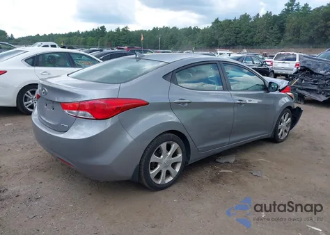 2012 Hyundai Elantra Limited (Ulsan Plant) z USA, uszkodzony, nr VIN KMHDH4AE5CU481755